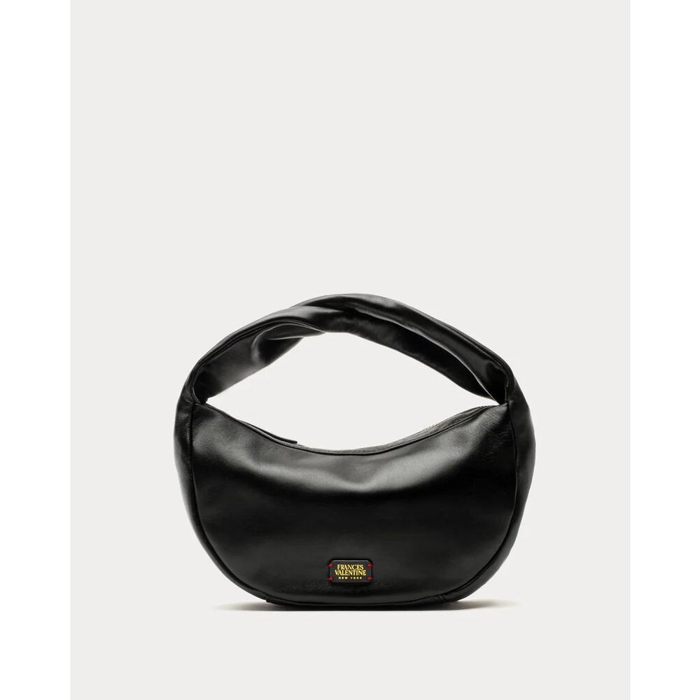 Frances Valentine Cece Small Hobo Glove Nappa ~ Black